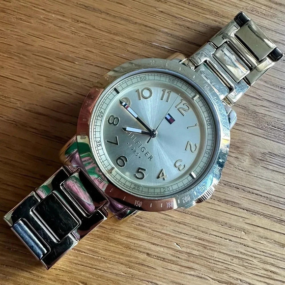 Tommy Hilfiger Accessories - Tommy Hilfiger Ladies Gold Tone Watch Needs Battery